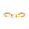 Boucles d'oreilles Créoles en or jaune 18 carats 58 Facettes 5980915CN
