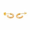 Boucles d'oreilles Créoles en or jaune 18 carats 58 Facettes 5980915CN