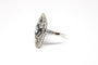Bague 56.5 Bague de style Art déco en platine, diamants et saphirs 58 Facettes ANILLO 13