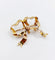 Broche Broche nœud en or 18k avec diamant taille ancienne, vers 1920 58 Facettes A08093