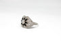 Bague 58 Bague Art déco en platine, diamants et onyx 58 Facettes ANILLO 23