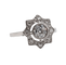 Bague 55.5 Bague Art déco en platine et diamants taille ancienne, 0,50 ct, vers 1930 58 Facettes A08099