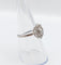 Bague 55.5 Bague Art déco en platine et diamants taille ancienne, 0,50 ct, vers 1930 58 Facettes A08099