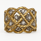 Bague 52 Buccellati - Bague Éternelle Étoilée en or jaune et blanc avec diamants 58 Facettes B26412