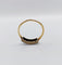 Bague 54 Bague jarretière Art déco en or 18k et platine, diamants taille ancienne 58 Facettes A08101