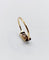 Bague 54 Bague jarretière Art déco en or 18k et platine, diamants taille ancienne 58 Facettes A08101