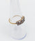 Bague 54 Bague jarretière Art déco en or 18k et platine, diamants taille ancienne 58 Facettes A08101