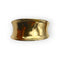 Bague 57 Bague bandeau en or jaune 750 58 Facettes 149072326
