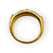 Bague 55 Bague en or jaune 750 et acier torsadé 58 Facettes 149072340