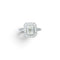Bague 53 Art déco - Bague en platine sertie de diamants 58 Facettes 678