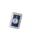 Bague 52.5 Bague Art déco rectangulaire en platine, diamants et saphirs synthétiques 58 Facettes