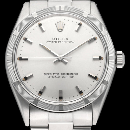 Montre Rolex - Montre Oyster Perpetual 34, réf. 1007, 1970 58 Facettes ROL/OOP/260