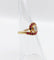 Bague 46 Bague tourbillon en or 18k, diamant et rubis, vers 1920 58 Facettes A08114