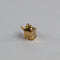Pendentif Pendentif moulin à café vintage en or jaune 18 carats 58 Facettes