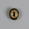 Pendentif Pendentif style Art déco en or jaune 18 carats, saphirs et diamants 58 Facettes