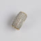 Bague Bague bandeau vintage pavée de diamants en or jaune 18 carats – 17,36 g 58 Facettes