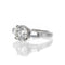 Bague 57 Bague solitaire en platine avec diamant taille brillant 4,38 ct I/VS2 58 Facettes 2.18848