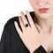 Bague 54 Pomellato Capri - Bague en or blanc, onyx noir et diamants 58 Facettes 535126_M