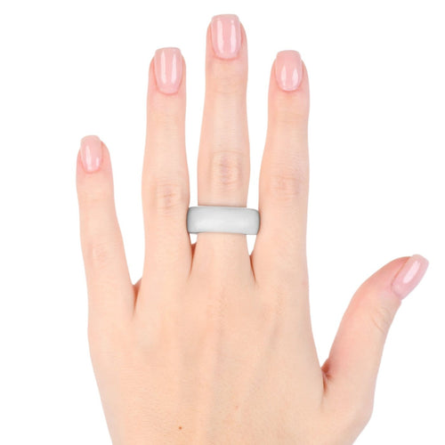 Bague 56 Pomellato - Bague Iconica Mini en or blanc, taille 56 (FR) 58 Facettes 246A26_M