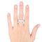 Bague 56 Pomellato - Bague Iconica Mini en or blanc, taille 56 (FR) 58 Facettes 246A26_M
