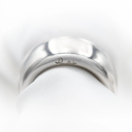 Bague 56 Pomellato - Bague Iconica Mini en or blanc, taille 56 (FR) 58 Facettes 246A26_M