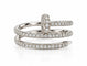 Bague 51 Cartier - Juste un Clou - Bague en or blanc 18 carats et diamants, taille 51 58 Facettes 90639