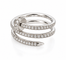 Bague 51 Cartier - Juste un Clou - Bague en or blanc 18 carats et diamants, taille 51 58 Facettes 90639