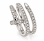 Bague 51 Cartier - Juste un Clou - Bague en or blanc 18 carats et diamants, taille 51 58 Facettes 90639