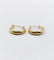Boucles d'oreilles Créoles vintage en or 14k 58 Facettes A08127