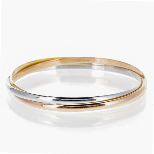Bracelet 17 Cartier Trinity - Bracelet en trois ors 18 carats 58 Facettes 2.18802