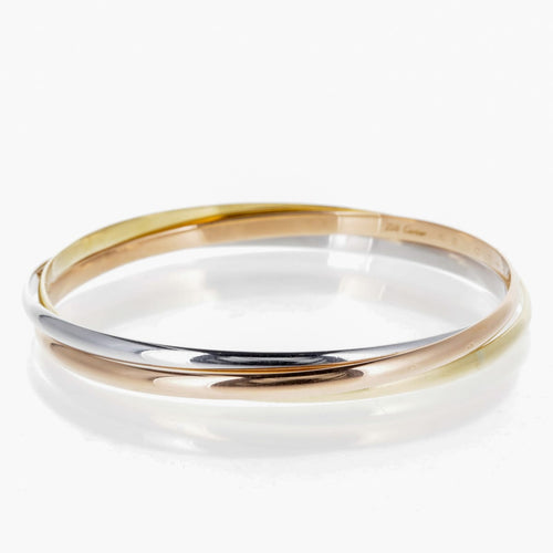 Bracelet 17 Cartier Trinity - Bracelet en trois ors 18 carats 58 Facettes 2.18802