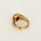 Bague 57 Bague vintage en or rose 18k avec grenat 58 Facettes BGGrenatR