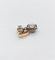 Pendentif Pendentif ancien en or rose 18k et platine, diamants taille ancienne, vers 1900 58 Facettes A08129