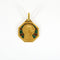 Pendentif Médaille ancienne de la Vierge en or jaune et émail 58 Facettes Médailleviergeémail