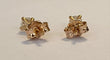 Boucles d'oreilles Boucles d’oreilles - Puces solitaires en or rose 18 carats avec diamants (0,39 ct) 58 Facettes earrings