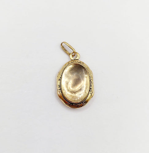 Pendentif Pendentif reliquaire ancien en or 18k, vers 1900 58 Facettes A08133