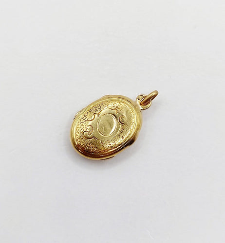 Pendentif Pendentif reliquaire ancien en or 18k, vers 1900 58 Facettes A08133