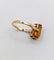 Bague 51 Bague cocktail Art déco en or rose 18k, citrine 4,40 ct (vers 1970) 58 Facettes A08137