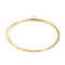 Bracelet Bracelet triple jonc ancien en or jaune 18k 58 Facettes BR3joncs