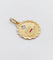 Pendentif Augis - Pendentif médaille d'amour en or rose 18k, rubis, vers 1970 58 Facettes A08140