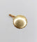 Pendentif Augis - Pendentif médaille d'amour en or rose 18k, rubis, vers 1970 58 Facettes A08140