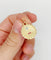 Pendentif Augis - Pendentif médaille d'amour en or rose 18k, rubis, vers 1970 58 Facettes A08140