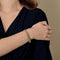 Bracelet Bracelet ancien en or rose 14k et turquoise 58 Facettes Br14kturquoise