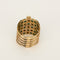 Bague 52 Bague ancienne amovible en or rose 14k, turquoises et perles 58 Facettes BG14kturquoise/perle