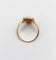 Bague 46.5 Bague marquise victorienne en or rose 18k, perles, diamants et émail 58 Facettes A08141