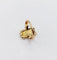 Bague 46.5 Bague marquise victorienne en or rose 18k, perles, diamants et émail 58 Facettes A08141