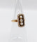 Bague 46.5 Bague marquise victorienne en or rose 18k, perles, diamants et émail 58 Facettes A08141