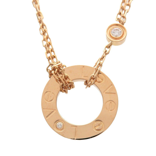 Collier Cartier - Pendentif Love à 2 diamants en or jaune 18k 58 Facettes gj7arcgn1l