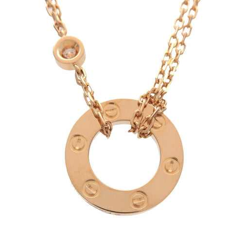 Collier Cartier - Pendentif Love à 2 diamants en or jaune 18k 58 Facettes gj7arcgn1l