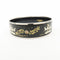 Bracelet Hermès - Bracelet en métal plaqué argent à émail imprimé 58 Facettes cqhmzbvyzl